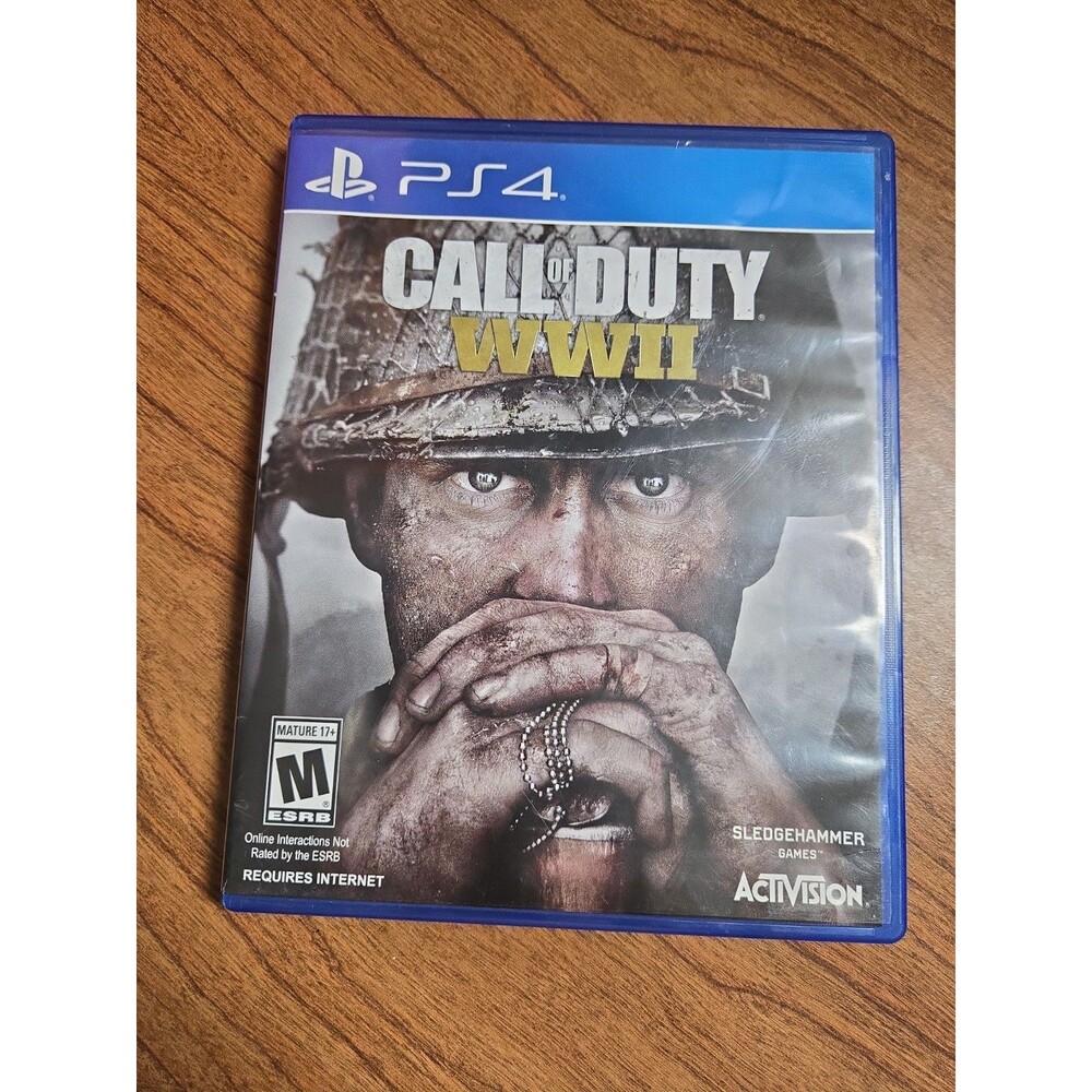 Call of Duty WW2 II 2 (Sony Playstation 4, PS4) World War 2 Working